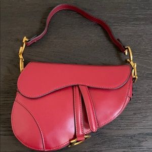 Designer inspired saddle bag